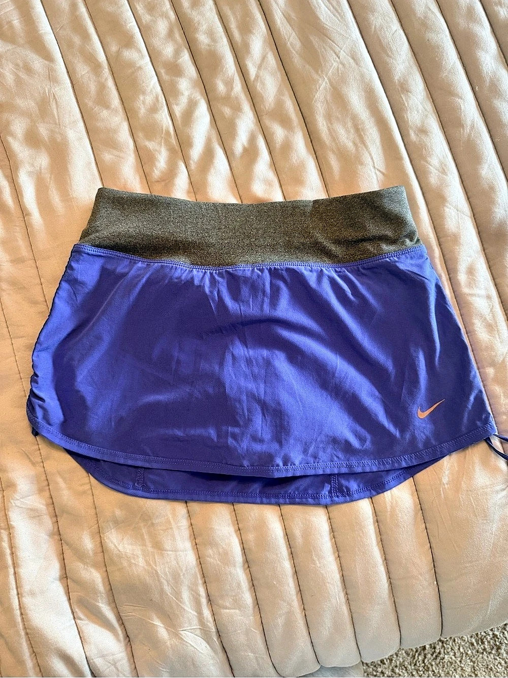 Nike Dri-FIT Running Skort Purple & Orange XS Like New